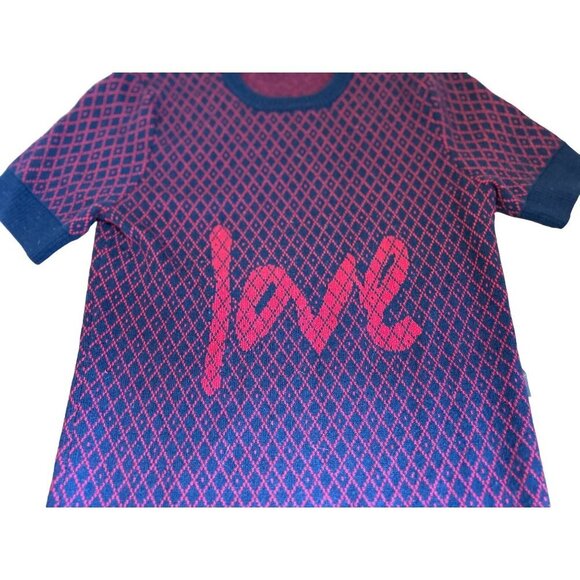 Brooks Brothers Red Fleece Crewneck Love Sweater Knitted Merino Wool XSmall - Picture 3 of 8